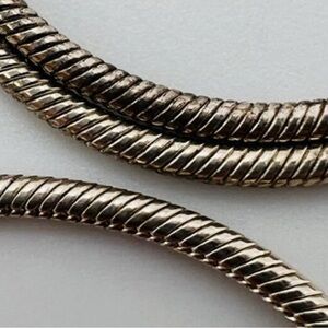 AGI, Italy, Sterling snake chain necklace, 7.78 g